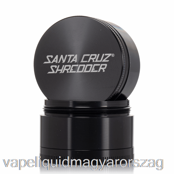 Santa Cruz Iratmegsemmisítő 2,2 Hüvelykes Közepes 4 Részes Daráló Fekete (53 Mm) Vape E Cigi